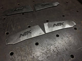 Cab Mount Chop Plates, (Body mount chop plates/BMC plates) for Tacoma, 4Runner, FJ Cruiser, Tundra, GX470, Body Mount Chop Plates, BMC