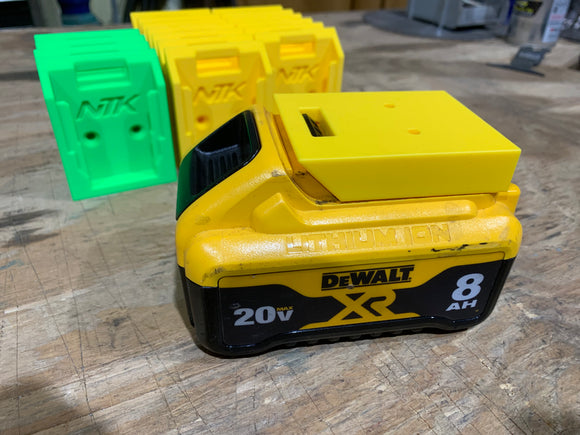 Dewalt 20V 60V Battery Holder Protector NTK FabWorks