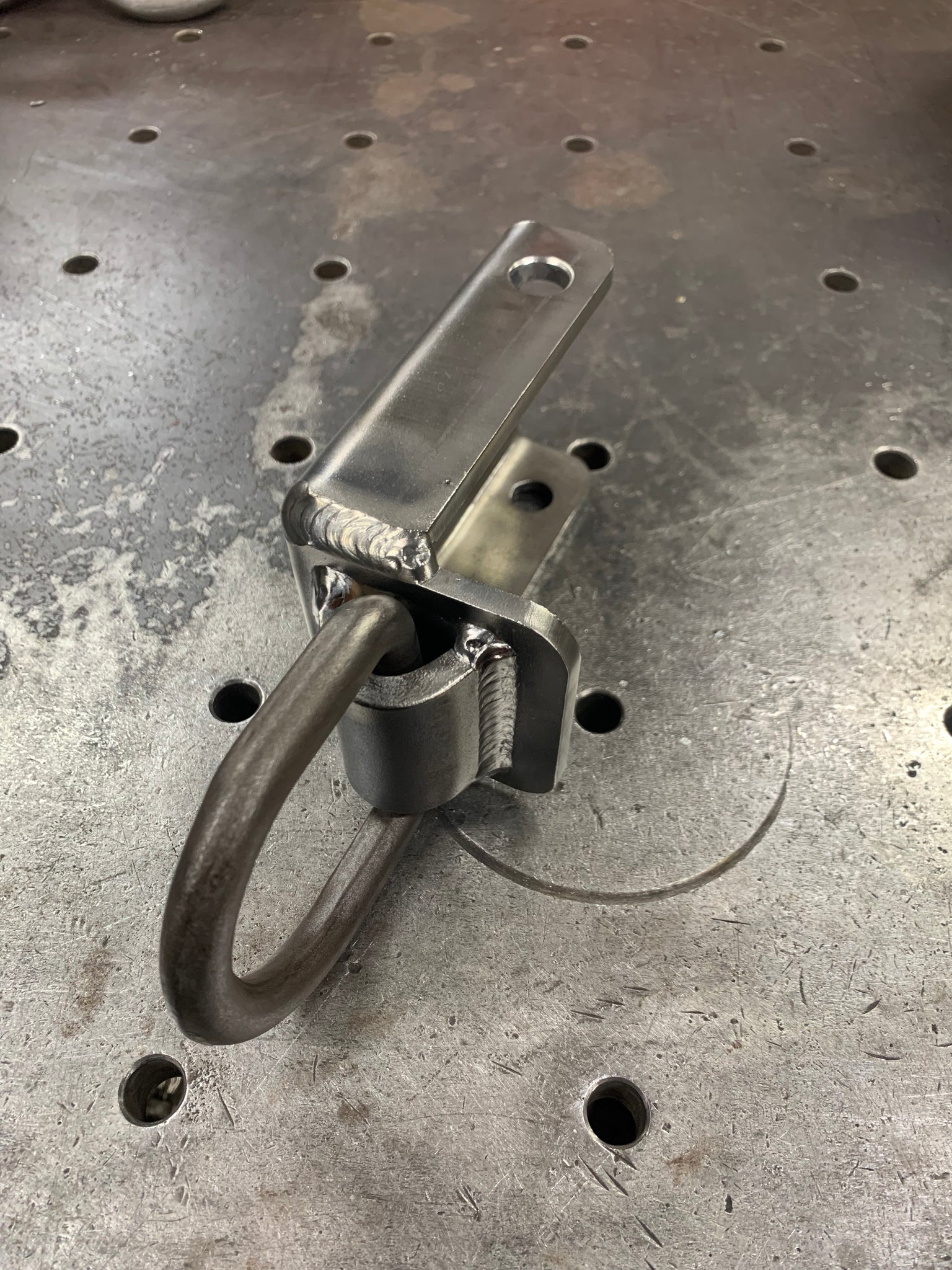 1/2 Inch Forged D-Ring and Clip - WLL 4,000 lbs